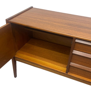 Open Cupboard With Shelf Midcentury Sideboard John Herbert 1960s
