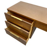 Load image into Gallery viewer, Open Drawers Midcentury Desk Walnut 
