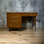 Load image into Gallery viewer, Industrial Room Set Midcentury Desk Walnut 
