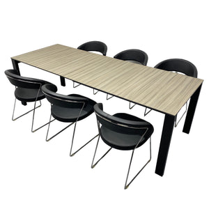 Italian Calligaris Duca Ceramic Table And Chairs