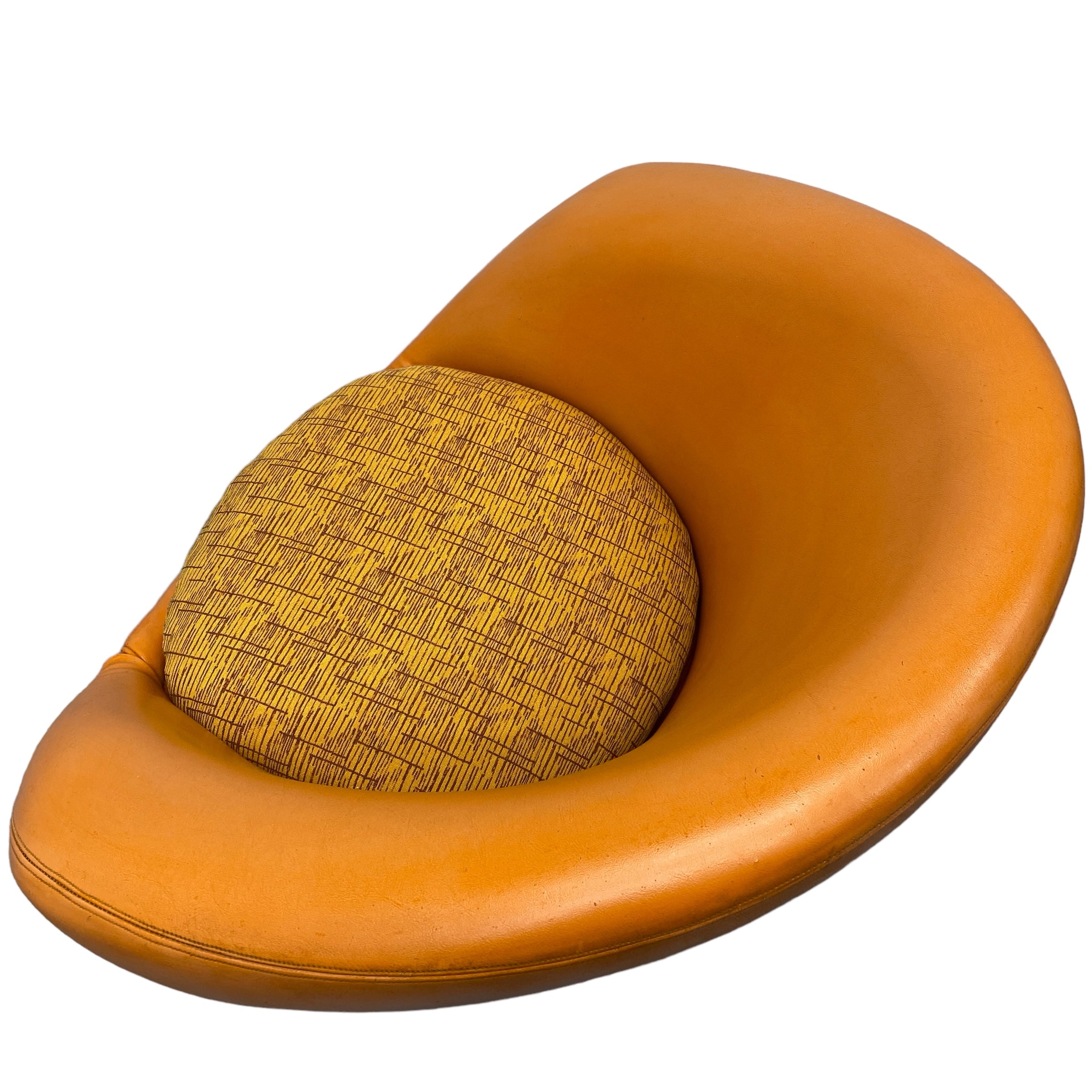 Seat cushion Midcentury Overman Lounge Chair Orange