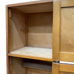 Load image into Gallery viewer, Inner Locker Antique Pine English School Cupboard Locker 1940
