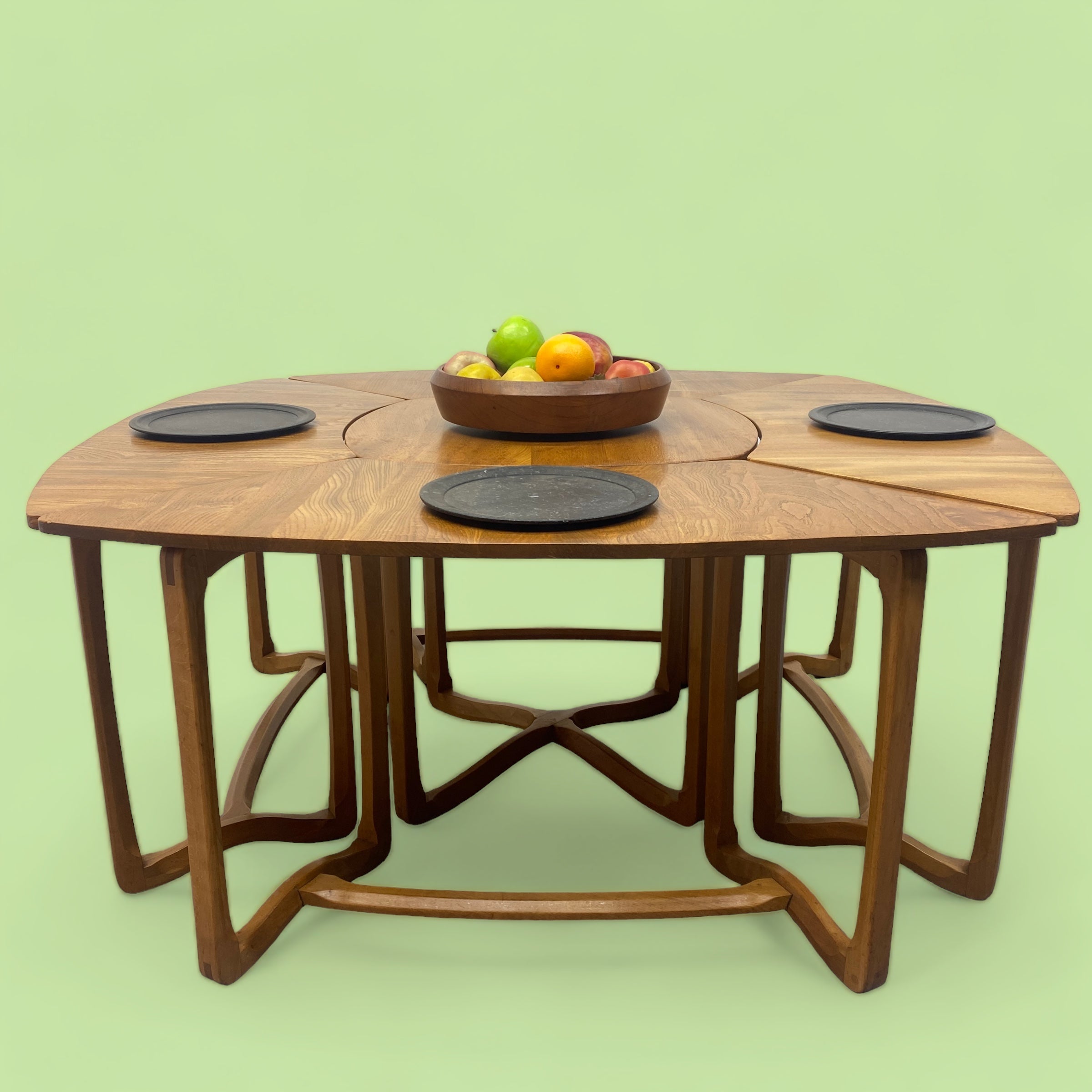 Elm And Beech British Supper Table Set by Lucian Ercolani