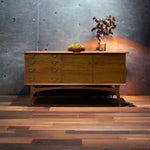 Load image into Gallery viewer, Walnut Alfred Cox Sideboard Room Set
