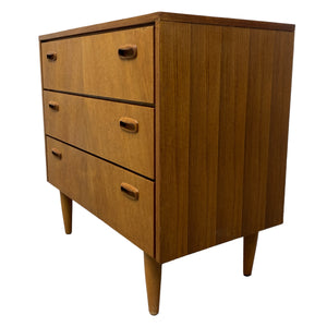 Side Of Vintage Chest Drawers 1960
