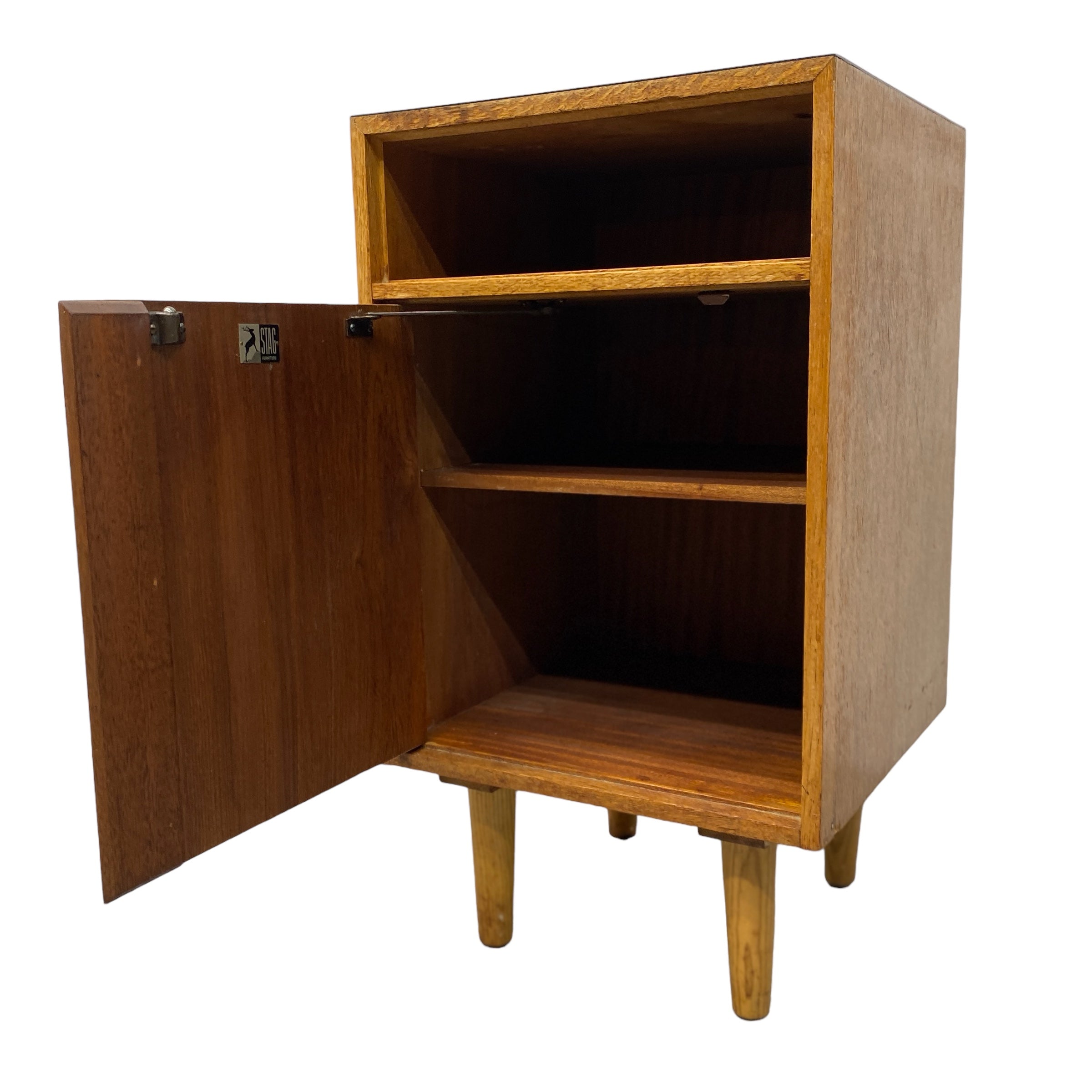 Inside Midcentury Night Stand By Stag