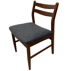 Grey Wool Dining Chairs