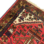 Load image into Gallery viewer, Vintage Wool Rug With Fringe
