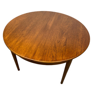 Circular Midcentury Portwood Dining Table
