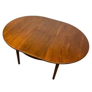 Oval Midcentury Portwood Dining Table