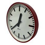 Load image into Gallery viewer, Side On Simplex Wall Clock Retro Vintage Red Black
