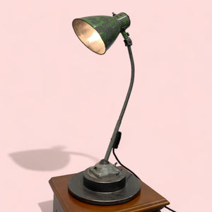 Green Industrial Lamp