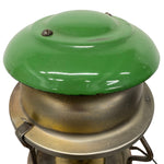 Load image into Gallery viewer, Green Enamel Vintage Veritas Paraffin Converted Lamp Pifco
