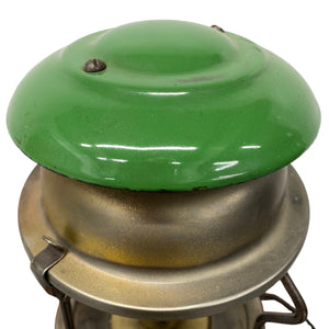 Green Enamel Vintage Veritas Paraffin Converted Lamp Pifco