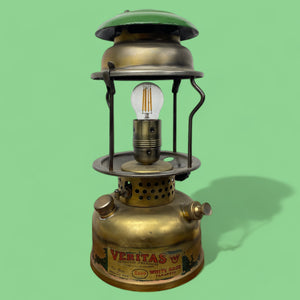 Vintage Veritas Paraffin Converted Lamp Pifco