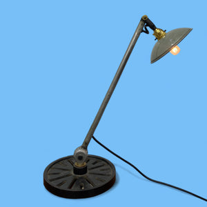 Industrial Desk Lamp Taupe