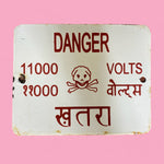 Load image into Gallery viewer, Vintage Danger Wall Enamel Signage
