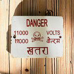 Load image into Gallery viewer, Vintage Danger Wall Enamel Signage
