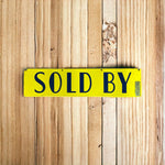 Load image into Gallery viewer, Wall Hung SOLD BY Enamel Signage Vintage
