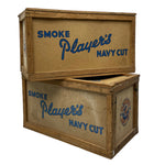 Load image into Gallery viewer, Original Players Navy Cut Tobacco Crate

