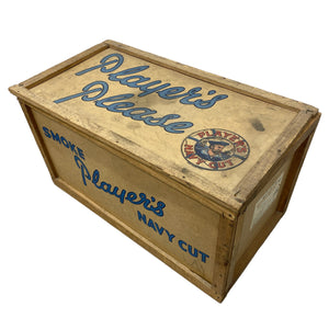 Top Of Original Players Navy Cut Tobacco Crate