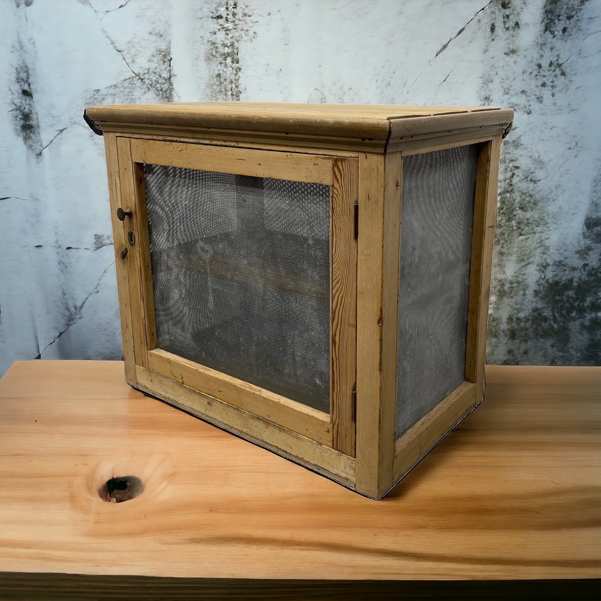 Roomset Vintage Meat Cheese Store Safe