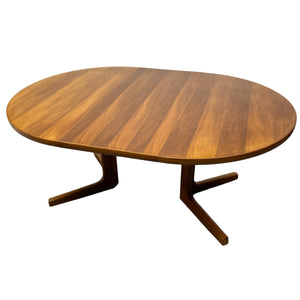 teak extendable dining table