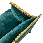 Load image into Gallery viewer, Emerald Green Velvet Sofa
