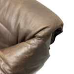 Load image into Gallery viewer, Brown Leather Arm Sofa

