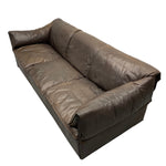 Load image into Gallery viewer, Three Seater Sofa Brown Leather
