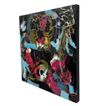Load image into Gallery viewer, Side On Original Artwork Abstract Florals Squares Dale Kerrigan
