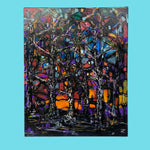 Load image into Gallery viewer, Original Artwork Abstract  Trees Flower Of Life Dale Kerrigan
