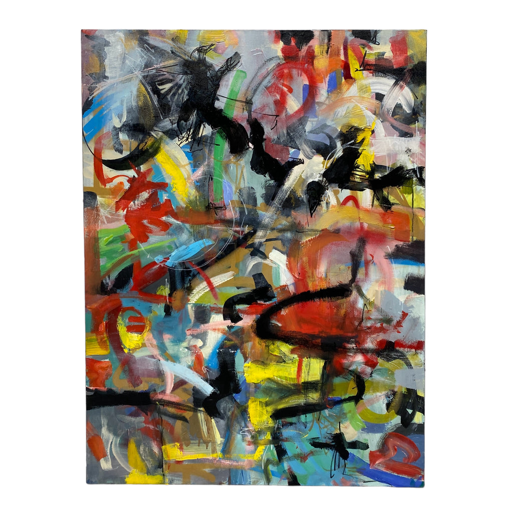 Original Artwork Abstract Composition #2 Dale Kerrigan