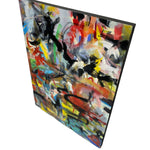 Load image into Gallery viewer, Black Edge Original Artwork Abstract Composition #2 Dale Kerrigan
