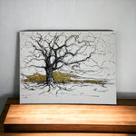 Load image into Gallery viewer, Original Artwork Yew Tree Dale Kerrigan On Shelf
