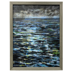 Grey Frame Original Artwork Calm Before The Storm Dale Kerrigan