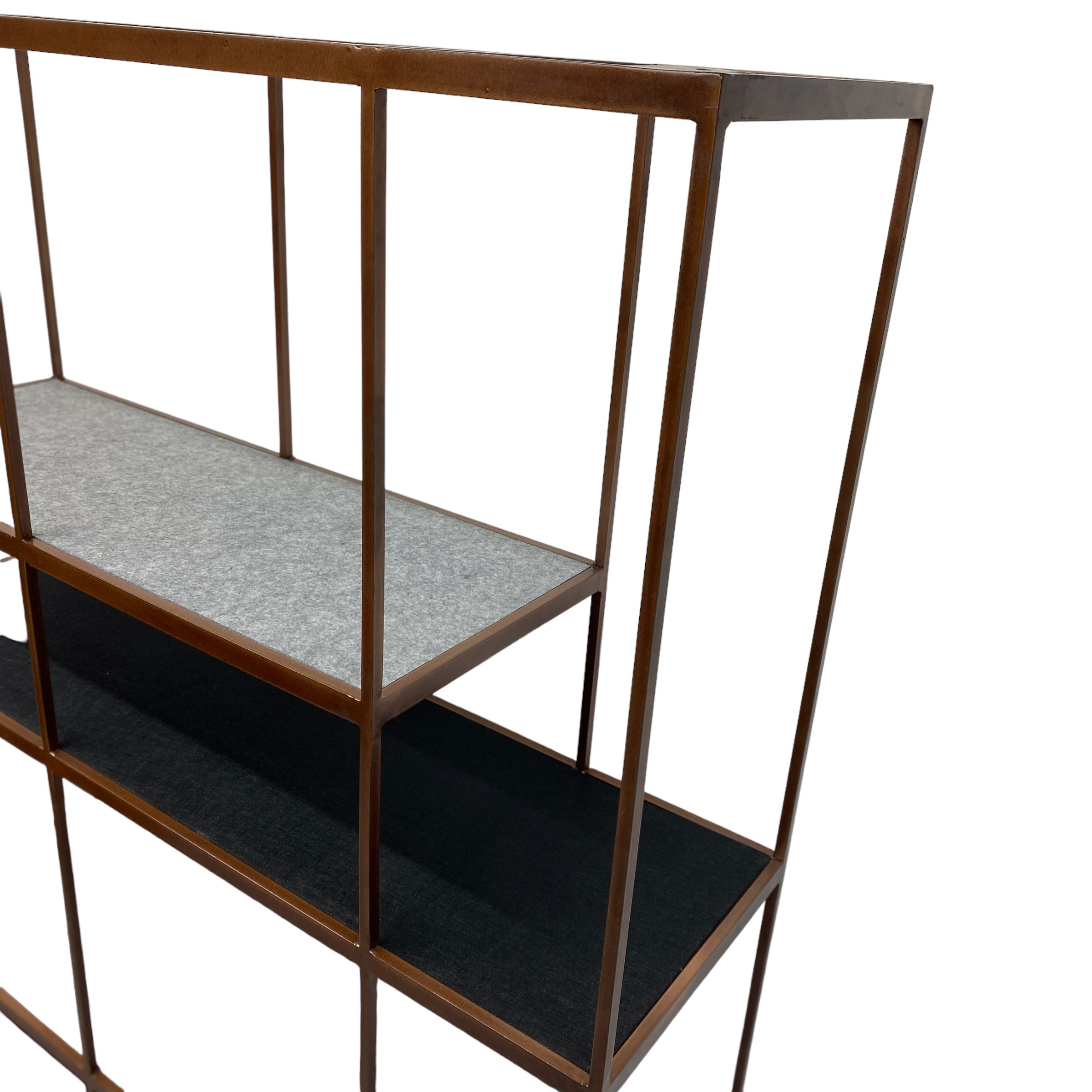 bronze steel Shelving