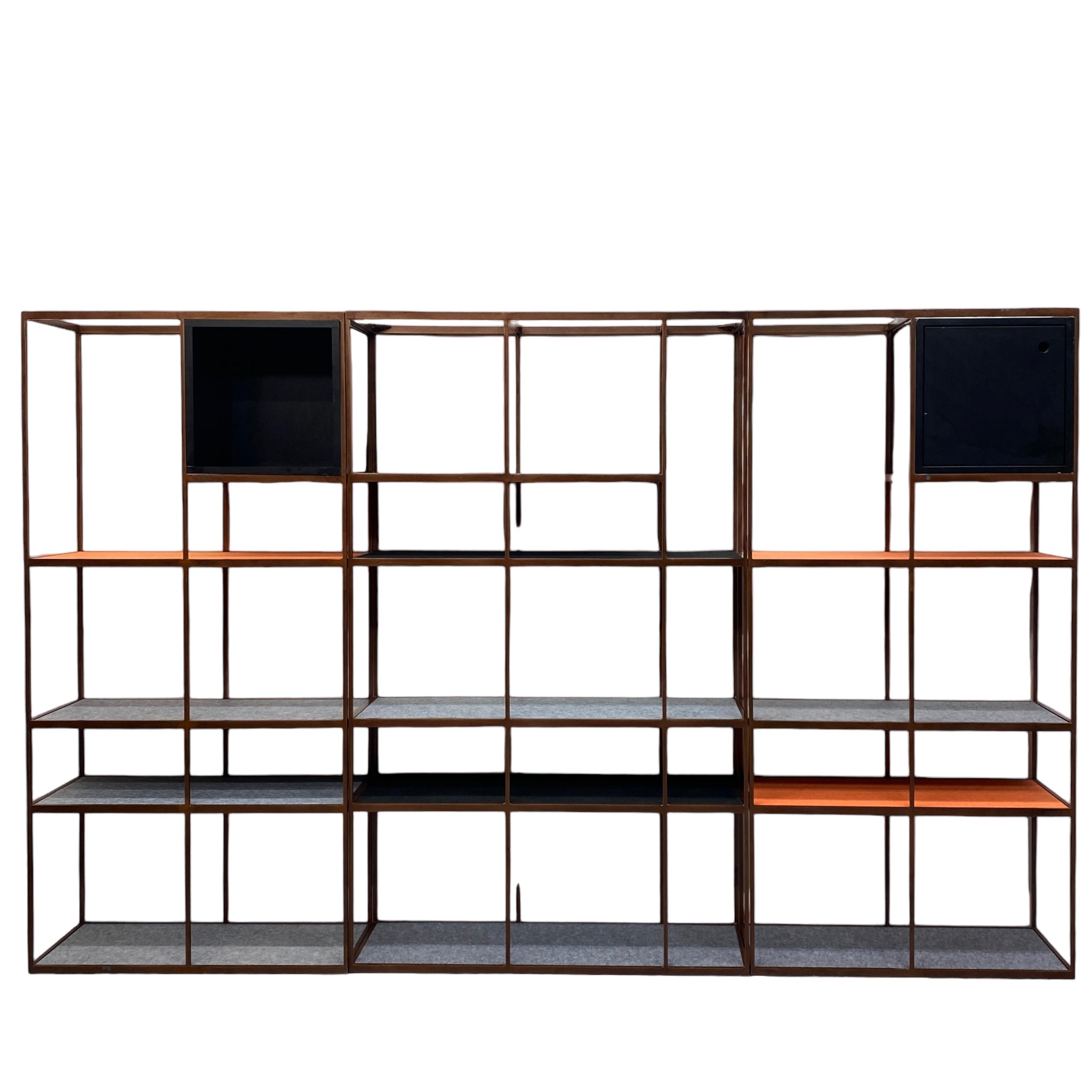 Room Dividers Wall Units Shelving Contemporary industrial