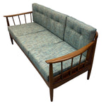 Load image into Gallery viewer, Teal Buttoned Sofa 
