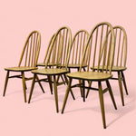 Load image into Gallery viewer, Ercol Quaker Windsor Model 365 Set Of Six
