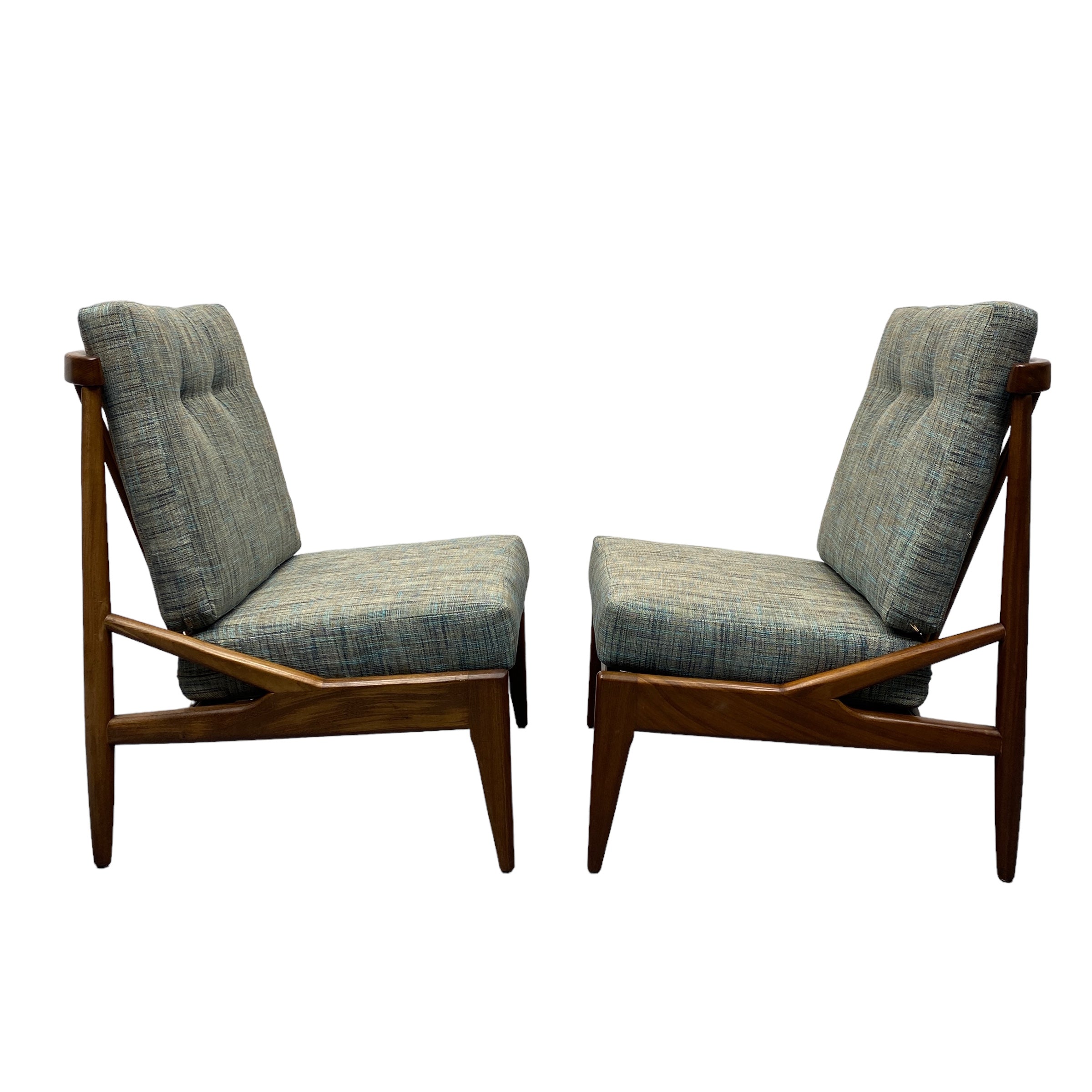 Camira Fabrics Midcentury Greaves & Thomas Lounge Chair