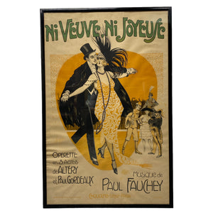 Art Nouveau Poster Opera Framed French