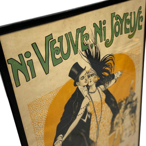 Art Nouveau Poster Opera Framed French