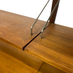 Load image into Gallery viewer, Teak Shelving Wall System Storage Modular Poul Cadovius 1960s Danish
