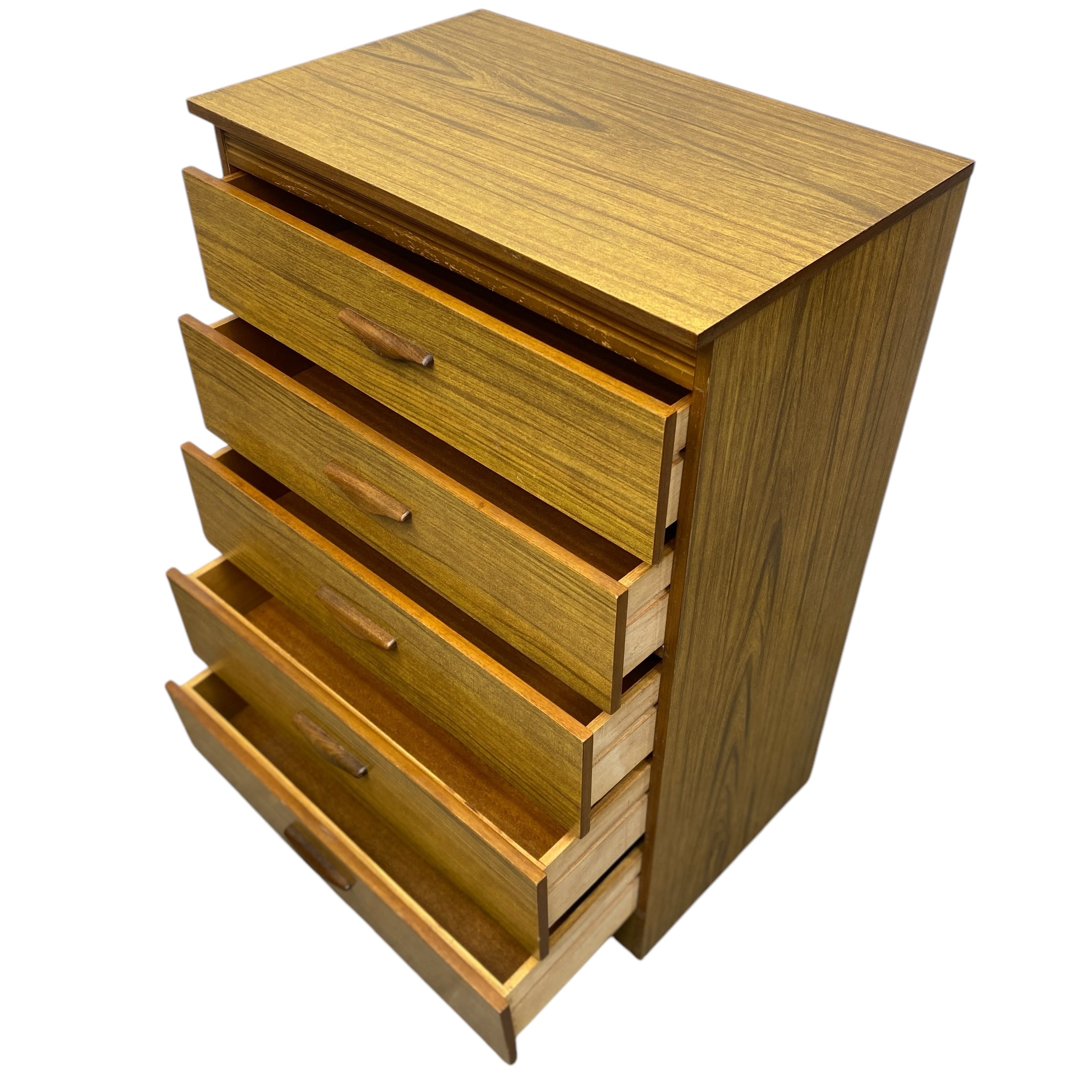 open drawers Tallboy Chest Drawers Vintage