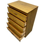 Load image into Gallery viewer, open drawers Tallboy Chest Drawers Vintage
