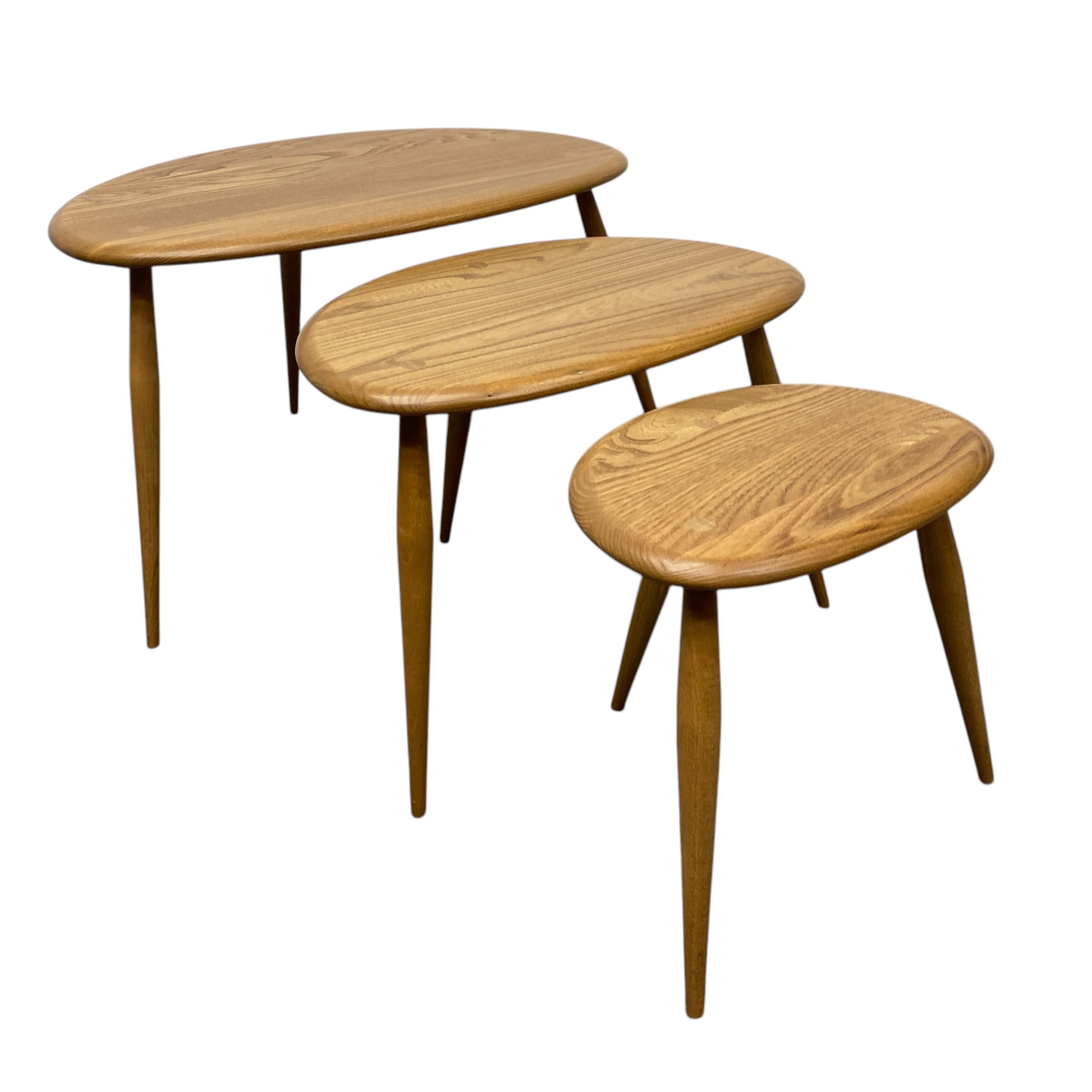 three side tables Ercol Nest