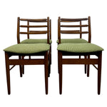 Load image into Gallery viewer, Teak And Green Dining Chairs
