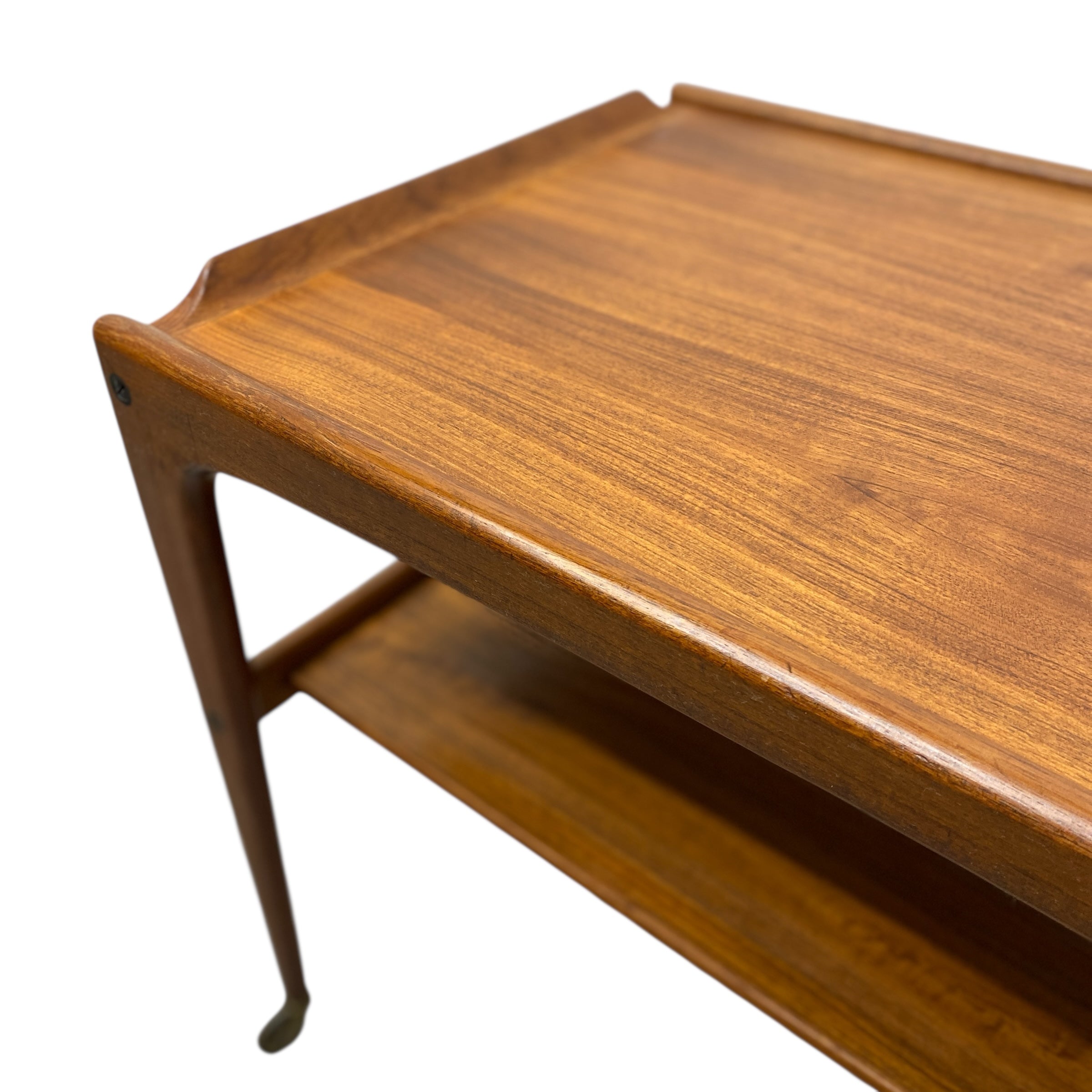 teak trolley