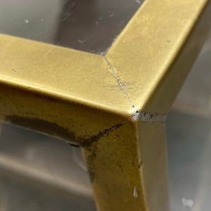 brass frame dressing storage